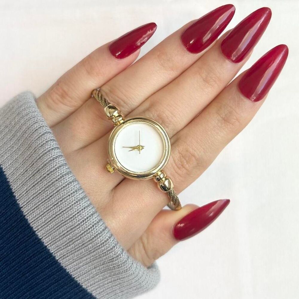 Vintage Inspired Luxury Gold Tone Watch